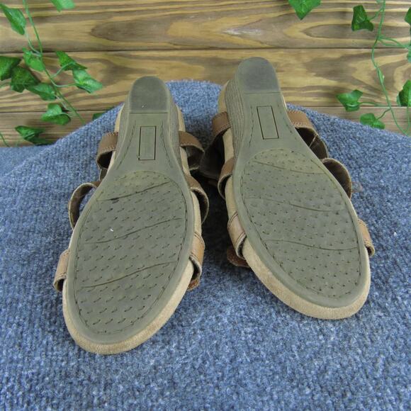 Cobb Hill Women's Gladiator Brown Leather Sz 7.5 Medium Used 2025 - Picture 7 of 7